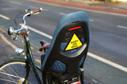 Baby On Bike child bike seat and cargo bike reflective sticker